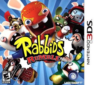 Rabbids Rumble - Box - Front (North America) - 1467x1317