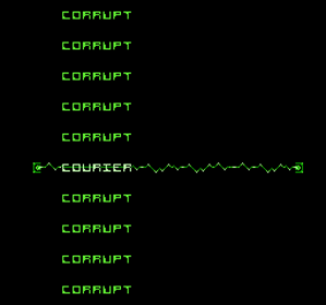 Courier - Screenshot - Game Title (World) - 256x240