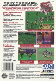 NFL Quarterback Club 97 - Box - Back (North America) - 1639x2356