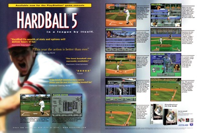 HardBall 5 - Advertisement Flyer - Front (North America) - 4000x2650