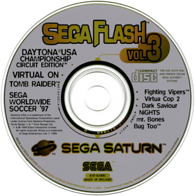 Sega Flash Vol. 3 - Disc (Europe) - 1441x1451