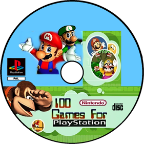100 Nintendo Games For Playstation - Disc (Europe) - 1000x1000