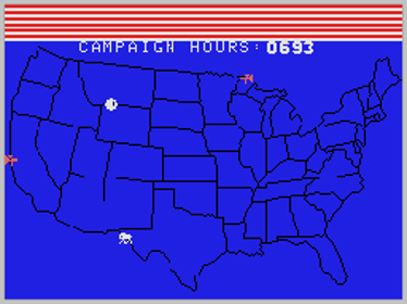 Campaign '84 - Screenshot - Gameplay (North America) - 256x192