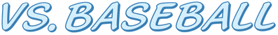 Vs. BaseBall - Clear Logo (World) - 4500x567