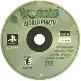 Worms World Party - Disc (North America) - 1000x1000