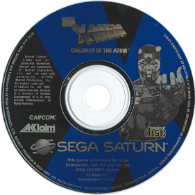 X-Men: Children of the Atom - Disc (Europe) - 1000x1000