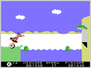 B.C.'s Quest for Tires - Screenshot - Gameplay (North America) - 256x192