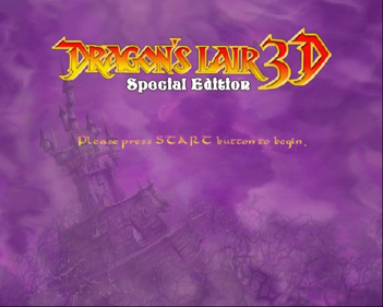 Dragon's Lair 3D: Special Edition - Screenshot - Game Title (World) - 640x512
