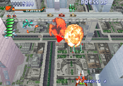Layer Section II - Screenshot - Gameplay (Japan) - 640x448