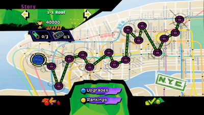 Nickelodeon Teenage Mutant Ninja Turtles - Screenshot - Game Select (World) - 1280x720