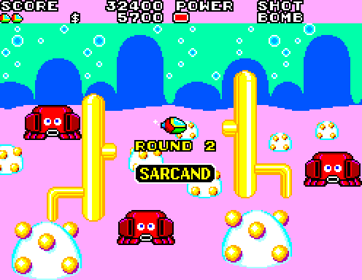 Fantasy Zone II - Screenshot - Gameplay (World) - 496x384