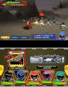 Zyuden Sentai Kyoryuger: Game de Gaburincho!!  - Screenshot - Gameplay (North America) - 352x450