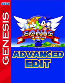 Sonic 2 : Advanced Edit - Fanart - Box - Front (World) - 798x1016