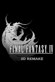 Final Fantasy IV (3D Remake) - Fanart - Box - Front (World) - 1280x1920