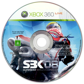 SBK Superbike World Championship - Disc (Australia) - 900x900