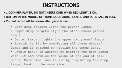 Check Mate - Arcade - Controls Information (World) - 1920x1080