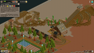 RollerCoaster Tycoon Classic - Screenshot - Gameplay (North America) - 1200x675