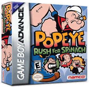 Popeye: Rush for Spinach - Box - 3D (North America) - 1016x998