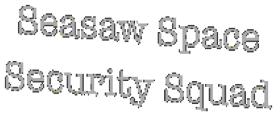 Seasaw Space Security Squad - Clear Logo (World) - 1158x481