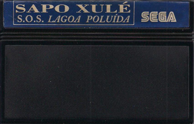 Sapo Xulé: S.O.S. Lagoa Poluída - Cart - Front (Brazil) - 852x548