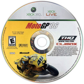 MotoGP '06 - Disc (North America) - 1409x1409