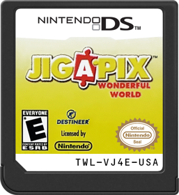 Jig-a-Pix Wonderful World - Cart - Front (North America) - 517x564
