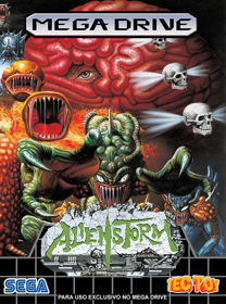 Alien Storm - Fanart - Box - Front (Brazil) - 594x800