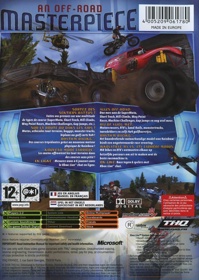 MX vs. ATV Unleashed - Box - Back (France) - 483x680