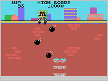 Kaboom! - Screenshot - Gameplay (World) - 256x192