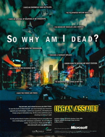 Urban Assault - Advertisement Flyer - Front (United Kingdom) - 1697x2197