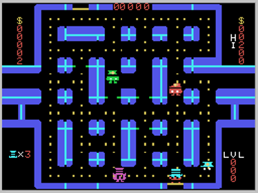 Lock'n Chase - Screenshot - Gameplay (World) - 256x192