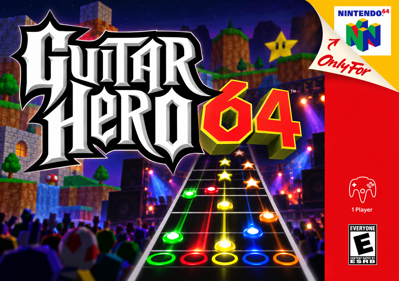 Guitar Hero 64 - Box - Front (North America) - 1494x1052