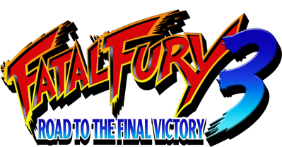 Fatal Fury 3: Road to the Final Victory - Clear Logo (North America) - 3486x1816