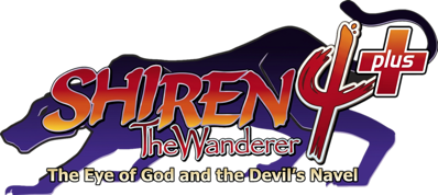 Shiren the Wanderer 4: The Eye of God and the Devil's Navel - Clear Logo (World) - 1500x671