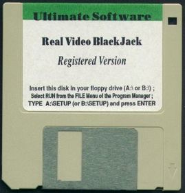 Real Video Blackjack - Disc (United States) - 366x381
