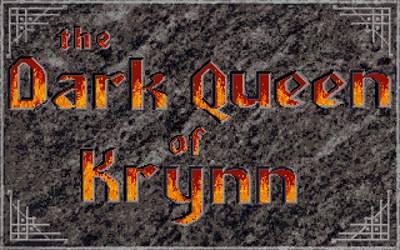 The Dark Queen of Krynn - Screenshot - Game Title (World) - 320x200