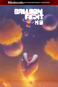 Balloon Fight HD - Fanart - Box - Front (World) - 600x900