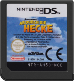 Over the Hedge - Cart - Front (Germany) - 517x564