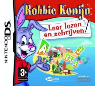 Robbie Konijn: Leer Lezen en Schrijven - Box - Front (The Netherlands) - 574x524