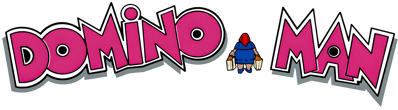 Domino Man - Clear Logo (World) - 4500x1244