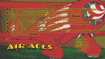 Air Aces - Arcade - Controls Information (World) - 1920x1080
