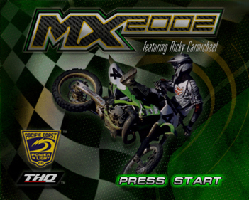 MX 2002 featuring Ricky Carmichael - Screenshot - Game Title (World) - 640x512