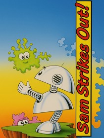 SAM Strikes Out! - Fanart - Box - Front (Europe) - 864x1152