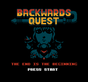 Backwards Quest - Screenshot - Game Title (World) - 256x240