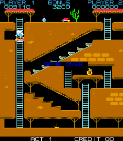 Super Bagman - Screenshot - Game Over (World) - 224x256