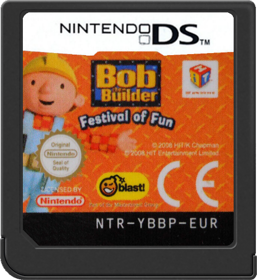 Bob the Builder: Festival of Fun - Cart - Front (Europe) - 517x564