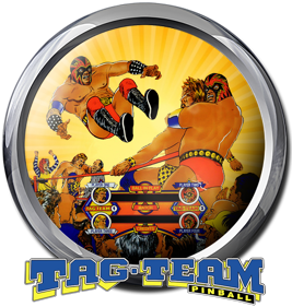 Tag Team Pinball - Fanart - Cart - Front (World) - 885x931