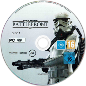 Star Wars Battlefront (2015) - Disc (World) - 1406x1406