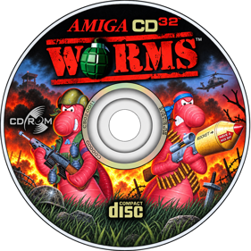 Worms: The Directors Cut - Fanart - Disc (World) - 1254x1254