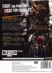 Beat Down: Fists of Vengeance - Box - Back (Europe) - 1528x2156